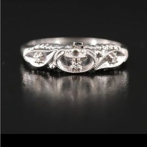 18-19th century Vintage 14K Diamond ring